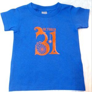 Halloween Toddler T-shirt Custom Design Size 2T Boy Clothe